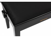 Roland RPB-220BK Banco Piano Premium Preto assento em veludo